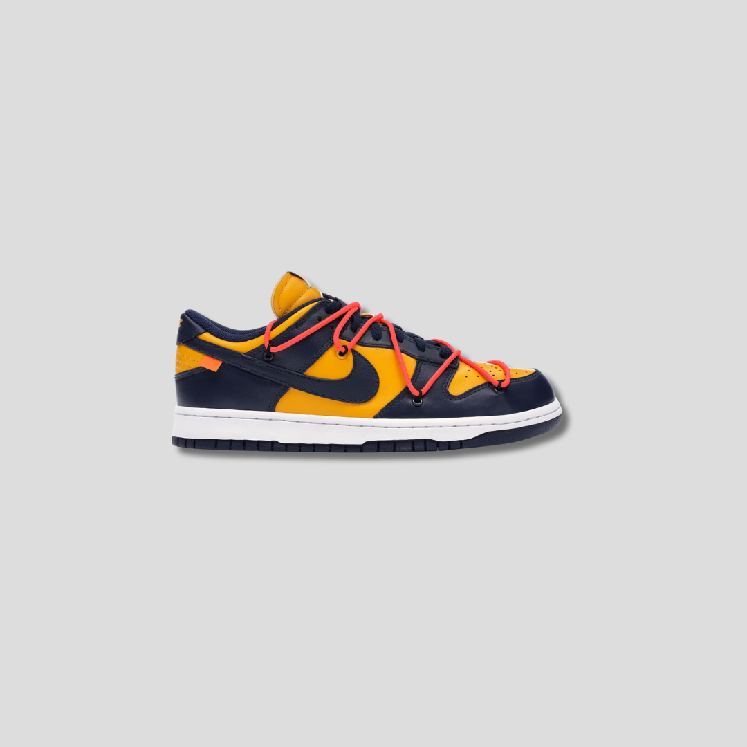 Nike Dunk Low "Off-White University Gold"